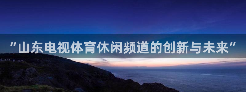 “山东电视体育休闲频道的创新与未来”