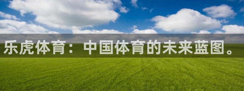 乐虎体育：中国体育的未来蓝图。