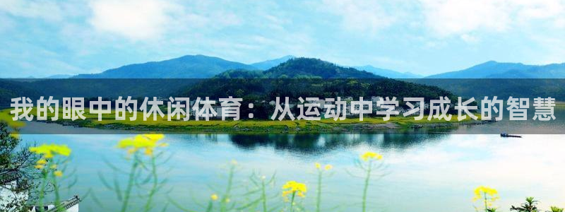 我的眼中的休闲体育：从运动中学习成长的智慧